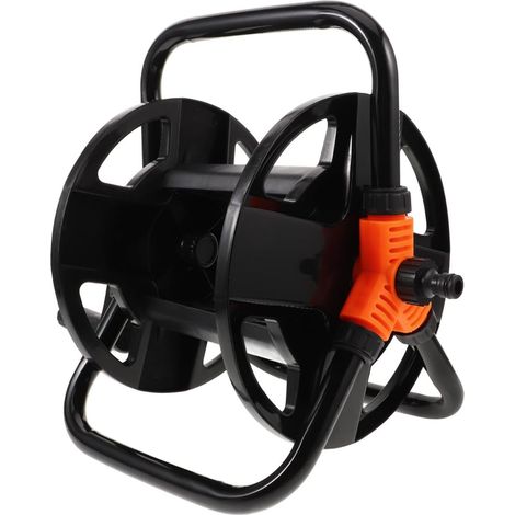 Support de Rangement Organisé et Pratique en Plastique pour Tuyau D'arrosage Enrouleur Résistant à L'usure Design Simple Rangement Extérieur (1/5)
