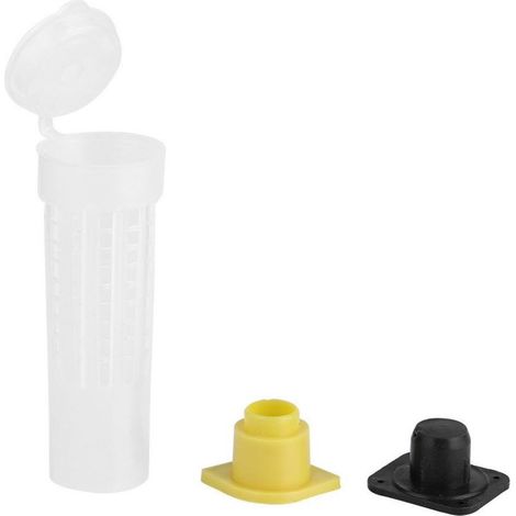 Lot 100 cages rouleaux – plastique – kit coupe élevage reine – outil apiculture (1/5)