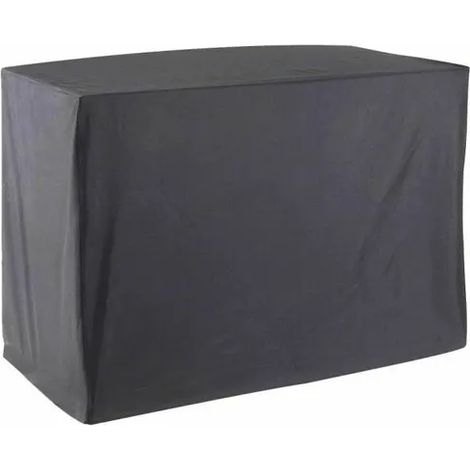 Housse De Protection pour chariot plancha Haute Qualité polyester L 120 x l 60 x h 90 cm couleur anthracite