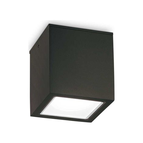 Plafoniera Moderna Techo Metallo Nero 1 Luce Gu10 Small (1/3)