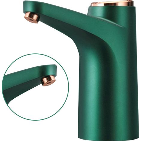 Die automatische Wasserpumpe Dasen Light-Touch Quantitative für Flaschen im Retro-Grün-Design ist ideal für den Heimgebrauch. Sie verfügt über einen Mineralwasserspender und eine berührungsempfindlich (1/5)