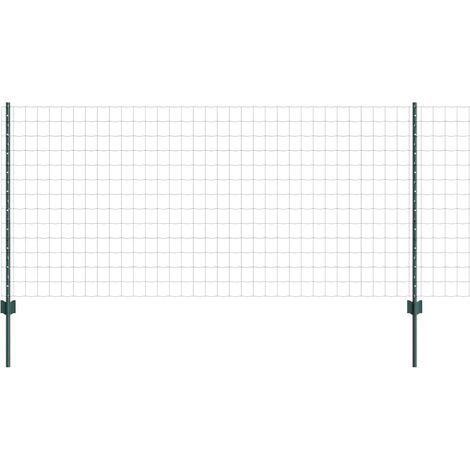 Maison Exclusive - Geschweißter Drahtzaun 25 x 1 m (B x H) PVC-be