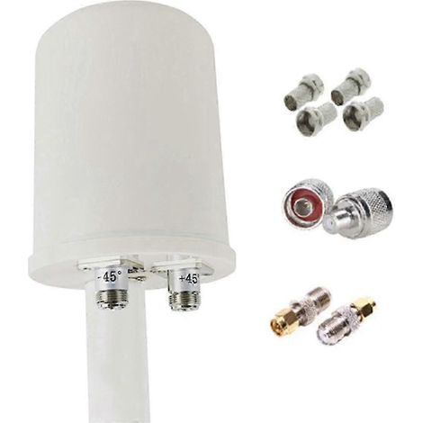 Alimentation d'antenne 5G MIMO 2x32dBi 1700-4000 MHz 2G 3G 4G 5G LTE pour extérieur - Antenne externe js (1/5)