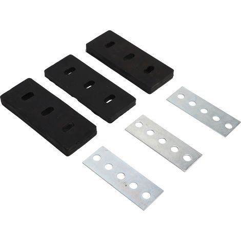 Schneefräsen-Impeller-Set mit 3 Flügeln aus Aluminiumlegierung (1/4 Zoll) für 2-Stiel-Schneefräsen
