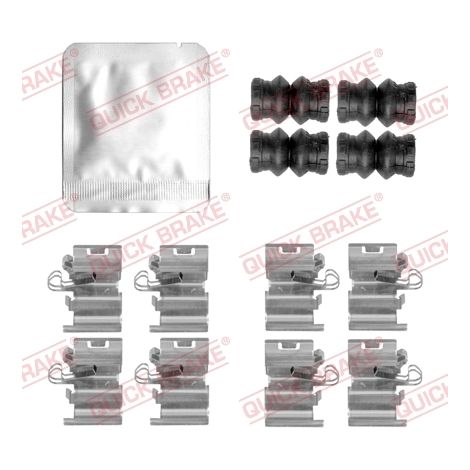 Kit d'accessoires, plaquette de frein à disque Quick Brake 109-0168 CHRYSLER