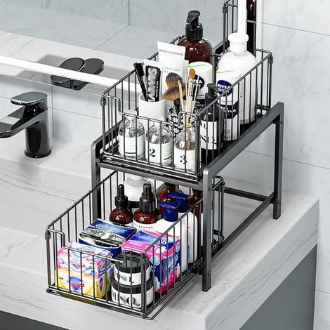Rangements sous Evier Organisateur Coulissant (1/3)