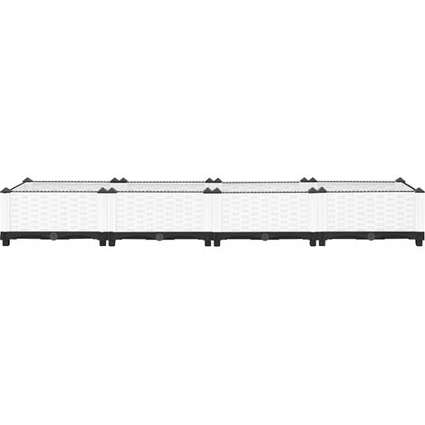 Maison Exclusive - Fioriera Rialzata 160x40x23 cm in Polipropilene (1/5)
