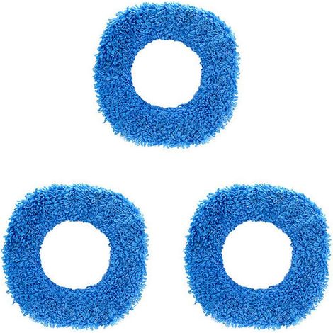 Aspirateur robot 3 fois plus rapide avec lingettes humides et serpillière, alterne entre pulvérisation d'eau et aspiration de poussière, tampon de nettoyage pour serpillière domestique. (1/5)