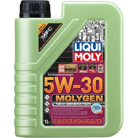 Huile LIQUI MOLY 5W30 1L MOLYGEN C2/C3 / SN / 229.31 229.51 229.52 / LL04 / DEXOS2