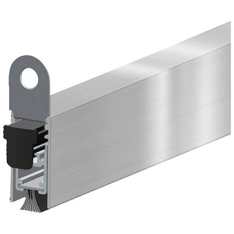 Joint de sol de porte automatique EllenMatic Brush DIY Progr..argent. L708 (1/4)