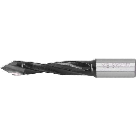 Mèche de perçage 1/2 en acier au carbone pour menuiserie, outil de perçage et poinçonnage 8x70R