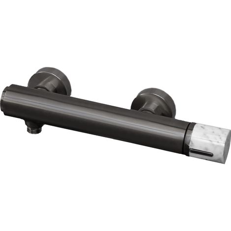 Essebagno Manopola mechanische duscharmatur marmor Metallic-Grau