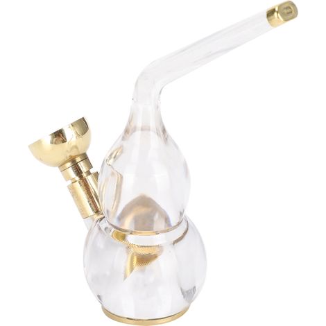 Tragbare Mini-Wasserpfeife mit Filter, Mehrzweck-Kunststoff, abnehmbare Vintage-Raucherpfeife (1/5)