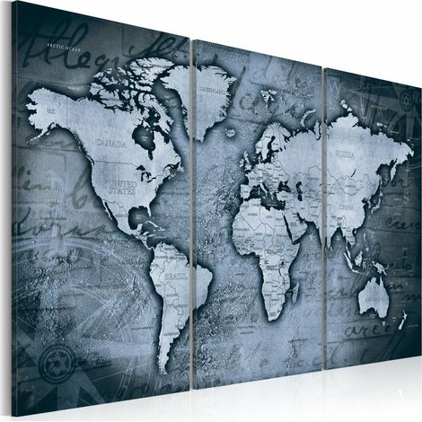 Tableau voyages de cobalt - 120 x 80 cm (1/3)