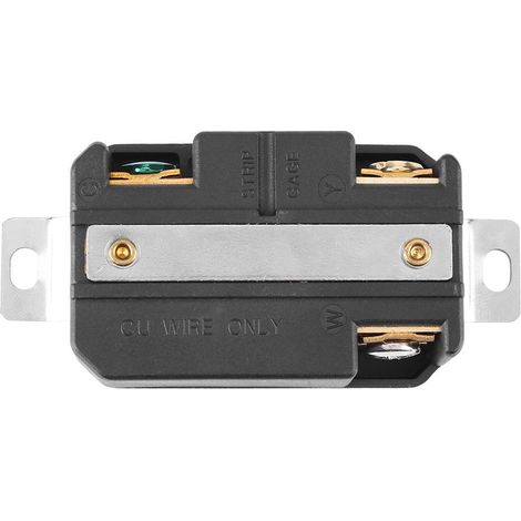 NEMA L5-30R 30A 125V Prise Femelle Verrouillable pour Câble Générateur (1/5)