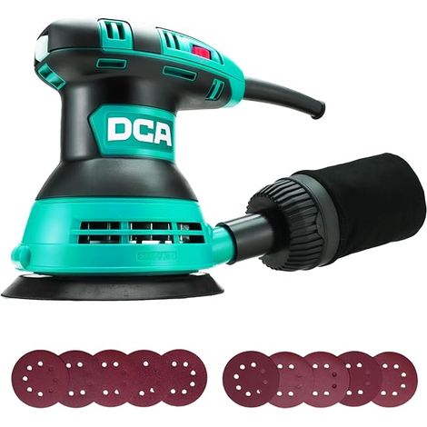 Orbital Eccentric Sander 300W, 125mm, 6 Speeds 12000 rpm (1/5)
