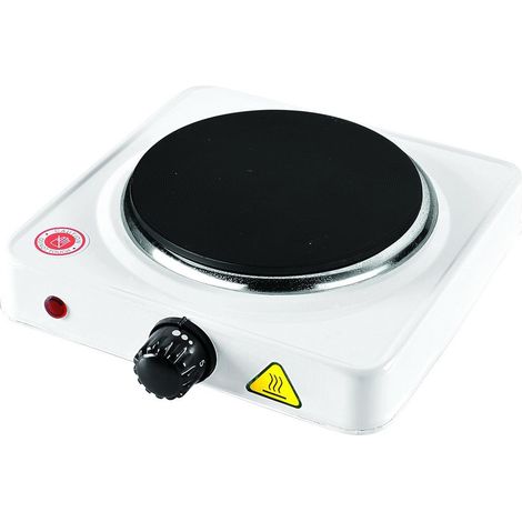 Trade Shop - EINZELNE ELEKTRISCHE PLATTE 1500 WATT EINSTELLBARER ELEKTROHERD - (1/3)