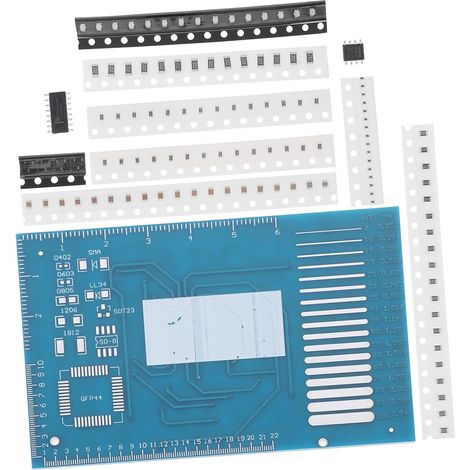 Kit d'Entraînement Soudage Électronique pour Étudiants Kit de Micro-Soudure Pratique Composants Électroniques Accessoires de Bricolage Formation aux Techniques de Soudage (1/5)