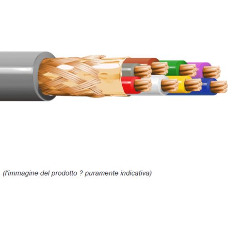 Cavo schermato al metro per dati e comandi itc fr2ohh2r16 6x0,50 -  cc-65grb500