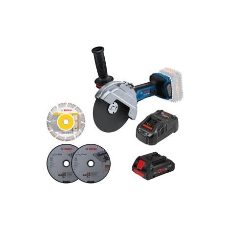 Bosch Akku-Winkelschleifer GWS 18V-180 PC Ø 180 mm / 1x 4,0 Ah ProCore + GAL 1880 CV (1/3)