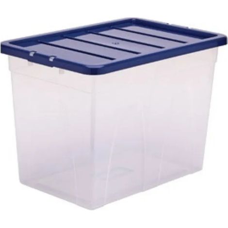 Scatola portaoggetti fellowes 64L impilabile con coperchio antipolvere