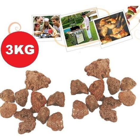 PIETRA LAVICA X BARBECUE IN CONFEZIONE KG.3
