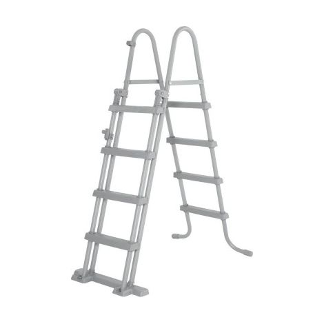 Bestway Échelle sécurisée pour piscine hors-sol jusqu'à hauteur 122 cm - 2 x 4 marches (1/10)