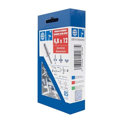 RIVETTO BLISTER 85 PZ - 4,8X12 MM
