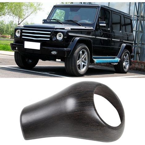 Schaltknaufabdeckung passend für Mercedes Benz aceg GLS Linkslenker (Eichenmaserung) (1/5)