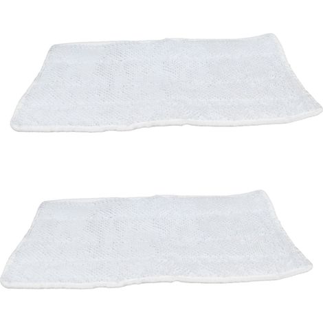 Lot de 2 lingettes de nettoyage en fibre haute résistance pour balai vapeur Vileda XXL (1/5)