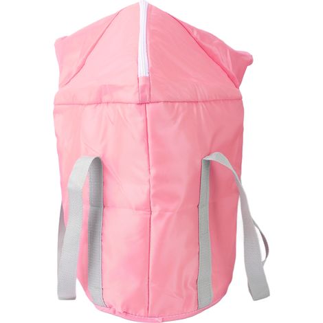 Bassin de bain des pieds pliable 5 couches d'isolation multifonction portable voyage trempage baignoire rose (1/5)