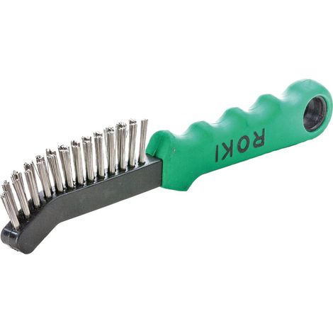 LESSMANN Drahtbürste ROKI V4A glatt 0,3mm (1/3)