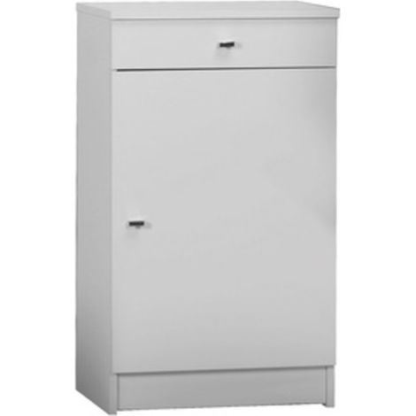 MOBILE 1 ANTA +1 CASSETTO 46X34X80 BIANCO LACC. 222TL