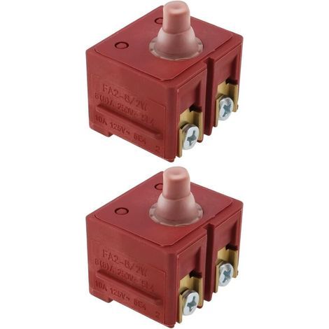 650579-7 Winkelschleiferschalter, kompatibel mit Makita DGA452 9564PCV (2er-Pack) (1/5)