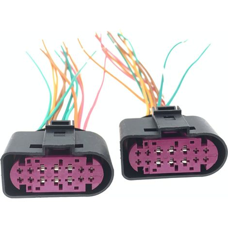 Applicable to Ford Mondeo, Focus, Fiesta, Kuga, Evoque, Escort, Mondeo and other models: optical block connector. (1/5)
