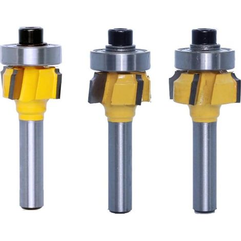 de 3 fraises en carbure c ment 4 dents pour machine de