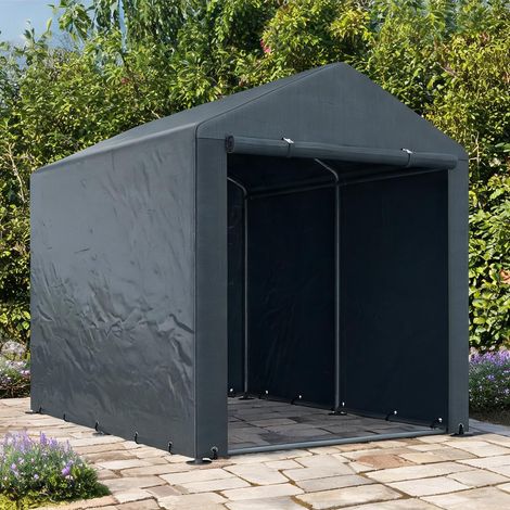 Abri de jardin 160 x 218 x 172 cm avec protection UV et porte (1/5)