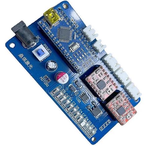 Software Benbox, máquina de grabado láser, placa de control pequeña para bricolaje, color azul. (1/5)