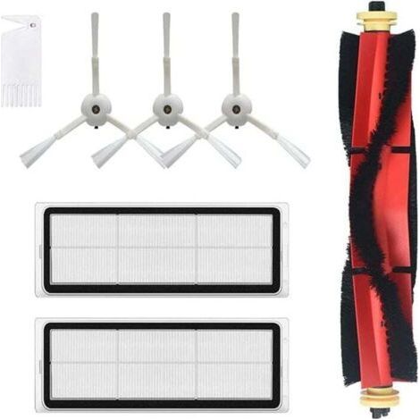 PièCes de Rechange Brosse Principale Brosses LatéRales Filtre Hepa Compatible pour Roborock S50 S51 S5Max Accessoires pour (1/5)