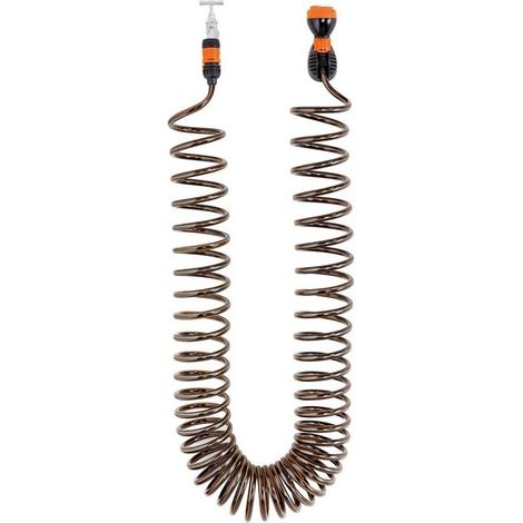 Claber Spiral kit Plus, set tubo spiralato, lancia e raccordi per irrigazione