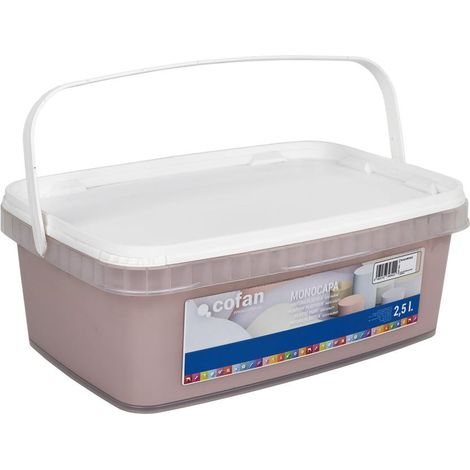 Pintura Plástica Monocapa Rosa Vintage 2,5 L (1/4)