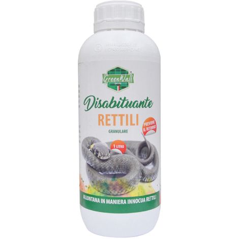 Re'pulsif anti-reptiles type granule' 1000 ml aux essences actives inde'sirables pour les animaux rampants