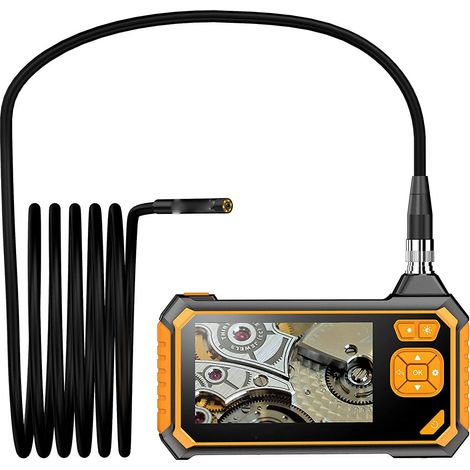 Telecamera Endoscopica Monitor LCD 4.3'' Cavo Videocamera 5M Impermeabile