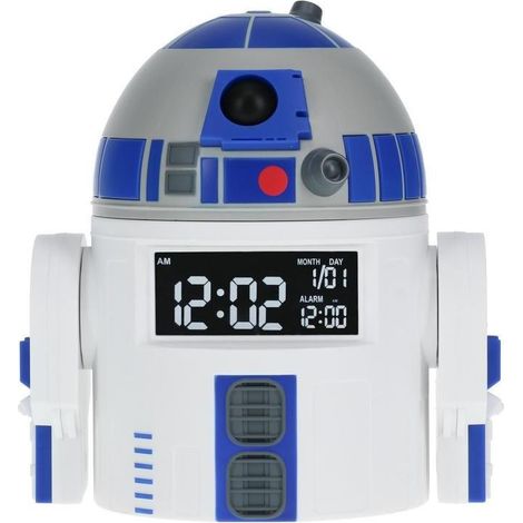 Paladone R2D2 Sveglia digitale Blu, Bianco (1/4)