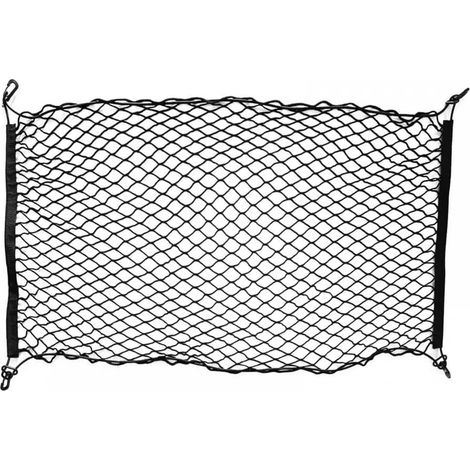 Barrière pour Chien a Double Couche,Barrière de Véhicule Réglable en Maille de Sécurité Automatique avec 4 Crochets pour SUV Van Truck (1/5)