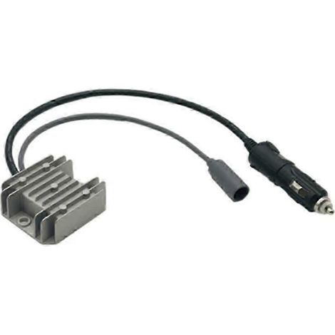 Convertisseur élévateur de tension mini compatible CC, 12/24 V vers 30 V 3,5 A, prise allume-cigare vers prise femelle CC de 25 cm, convertisseur DI étanche WHBYV (1/4)