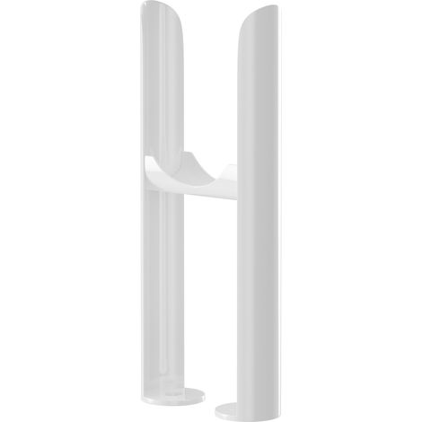 Colosseum White Floor Mounting Feet for Double Panel Radiators (1/5)