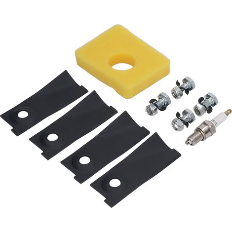 Kit de remplacement 18 pouces lames tondeuse bougies filtre à air pour 450E 500E 550E 550EX Motor (1/5)