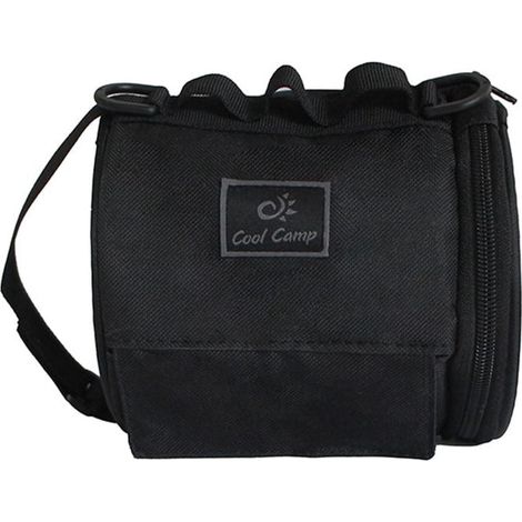Porte-Papier-Toilette Suspendu - Sac de Rangement pour Papier Hygiénique - Pour Camping Randonnée Extérieur - 14 x 14 x 16 cm - 110 g (1/5)