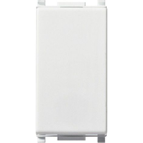 Interruttore vimar plana cod 14000 bianco 1p 10a impianto elettrico casa bianco (1/2)